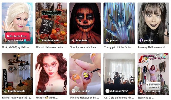 Search for “Halloween” Increases On Google and Tiktok In Vietnam