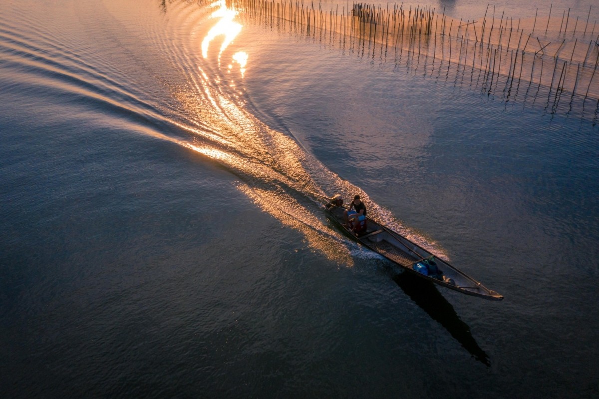 The Mesmerizing Sunrise at Chuon Lagoon