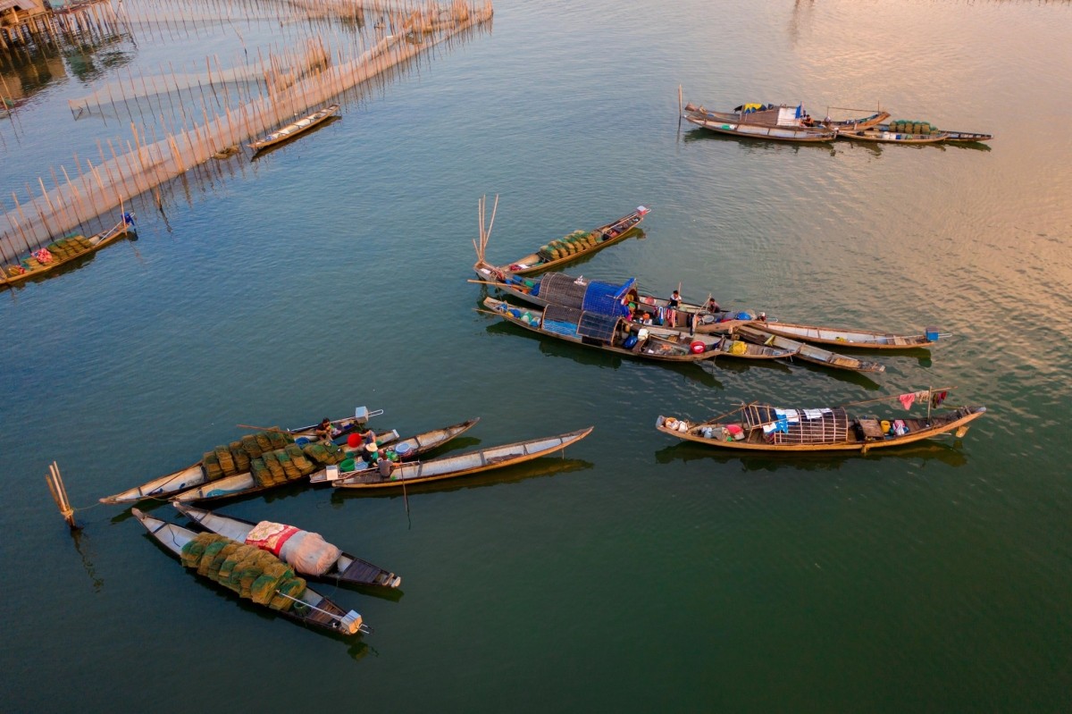 The Mesmerizing Sunrise at Chuon Lagoon