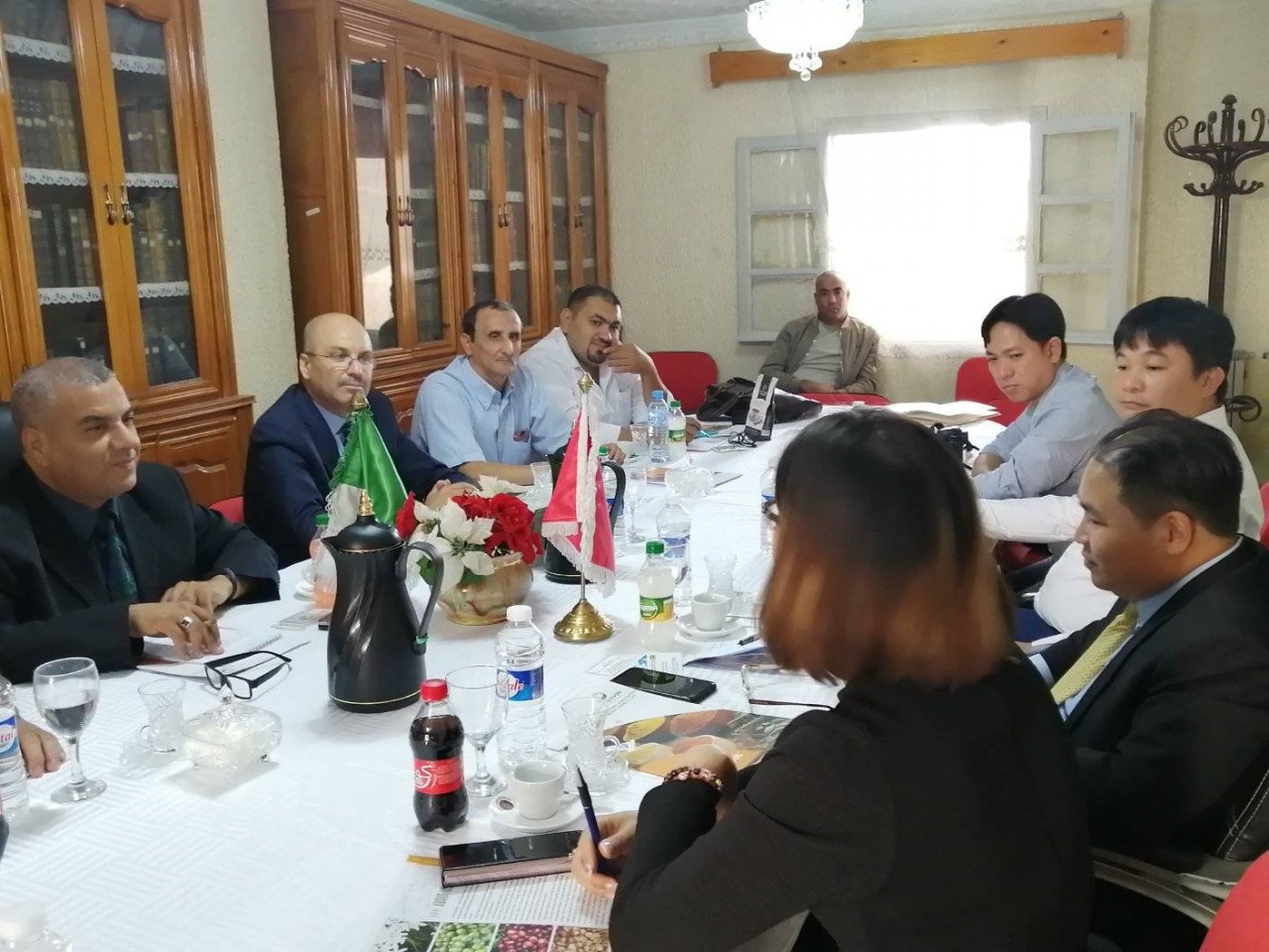 At the working session in Constantine province of Algeria. Source: CCIR