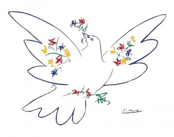 Picasso and His Famous Dove of Peace