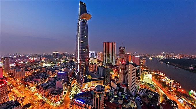 A view of HCM City by night. International experts said the city has the potential to become a leading MICE tourism centre in ASEAN. Photo: vietravel.com