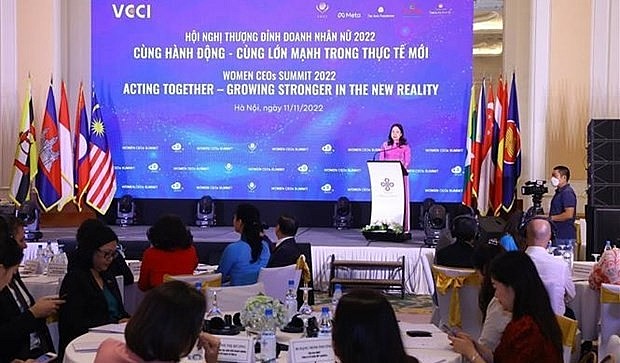 Vietnamese Vice President attends Women CEOs Summit 2022