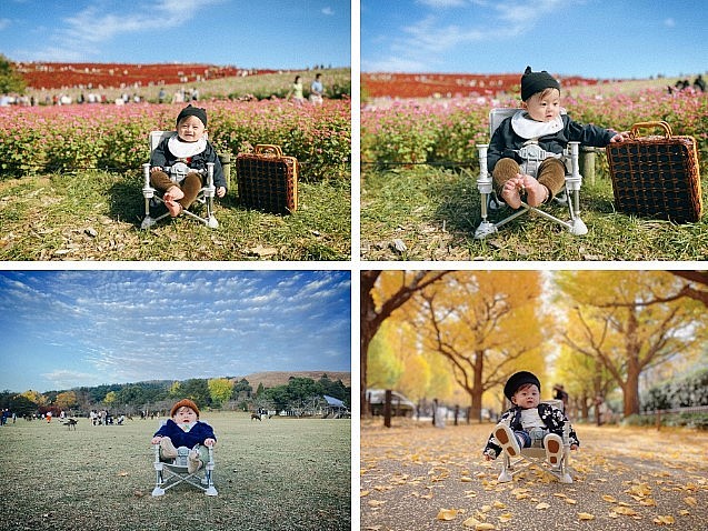 Adorable Viet Toddler Explores Japan