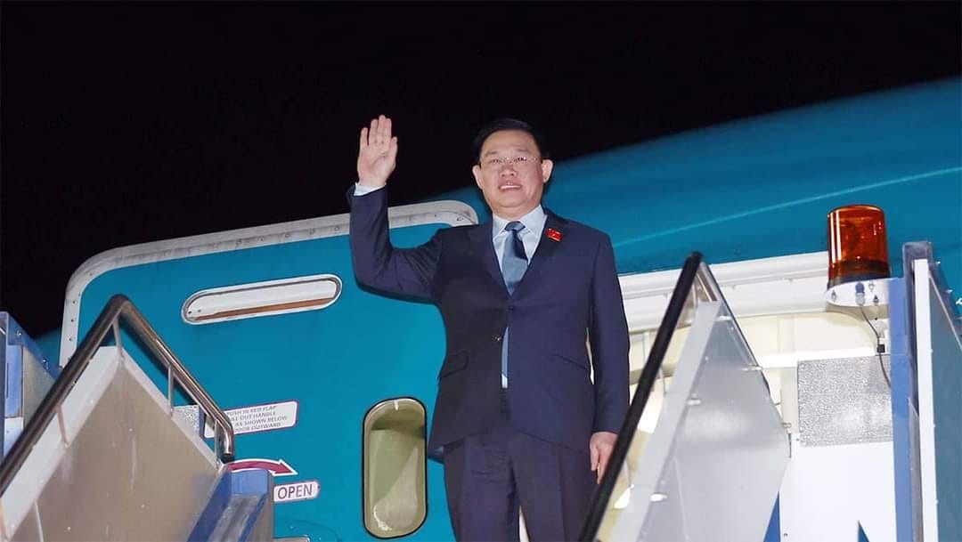 National Assembly Chairman Arrives in Canberra, Begins Australia Visit
