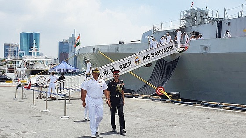 Indian Naval Ships Pay Friendly Visit to HCM City