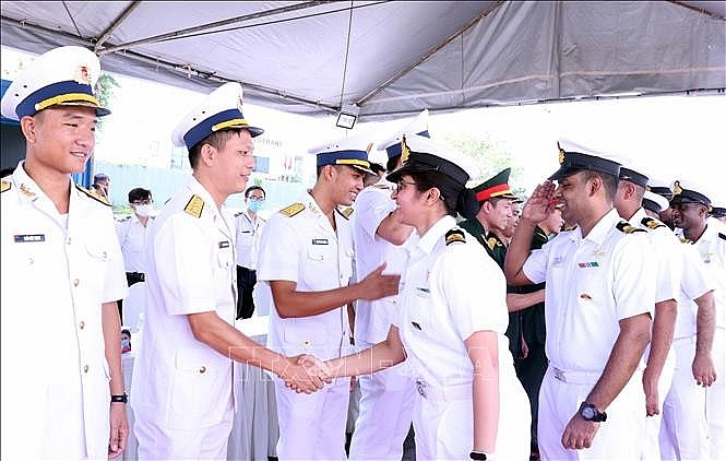 Indian Naval Ships Pay Friendly Visit to HCM City