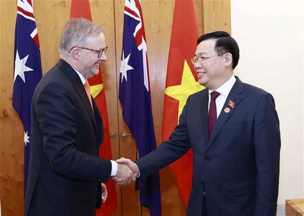 Top Vietnamese Legislator Hopes for Enhanced Ties with Australia