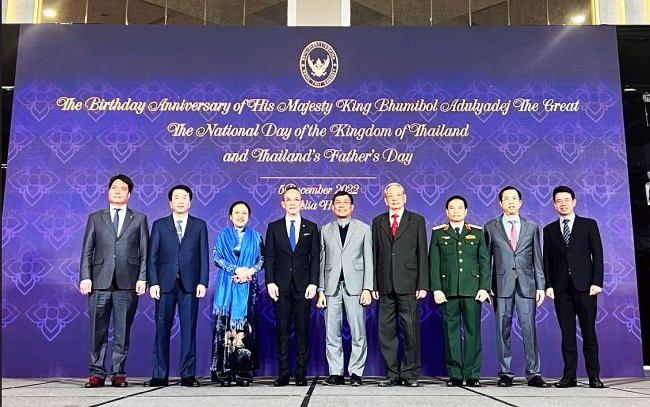 Ceremonial of the National Day of the Kingdom of Thailand and Thailand’s Father’s Day Held in Hanoi