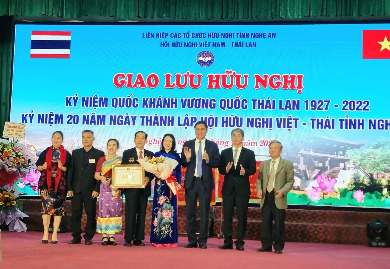 Vietnam-Thai Friendship Association of Nghe An Province and 20 Years Boosting Bilateral Ties