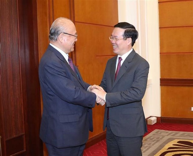 japanese special advisor pledges contributions to ties with vietnam