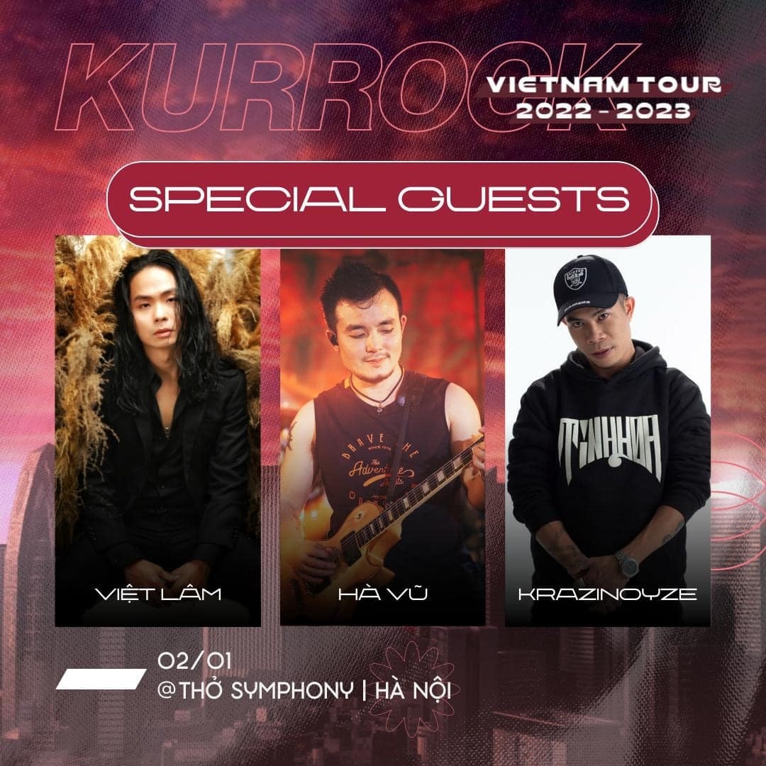 KURROCK - Vietnamese Artists Rock The Stage in Japan