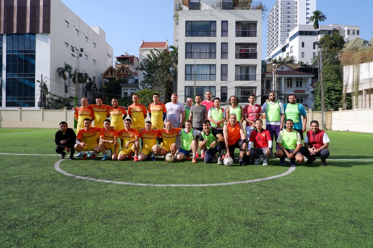 UAE Embassy in Vietnam Hosts Friendly Football Tournament