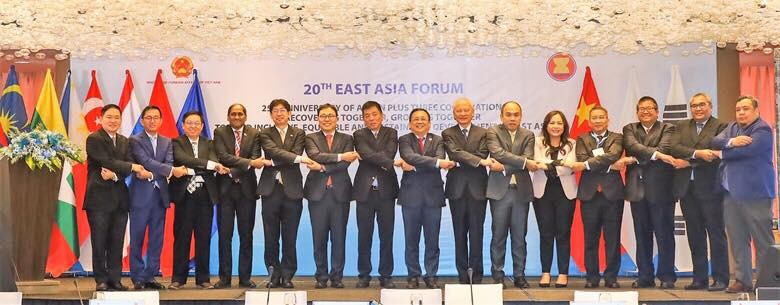 20th East Asia Forum: Towards Inclusive, Equal and Sustainable Development in Region