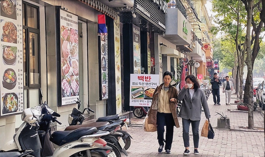 A Look at Hanoi's "Korea Town" in Nam Tu Liem