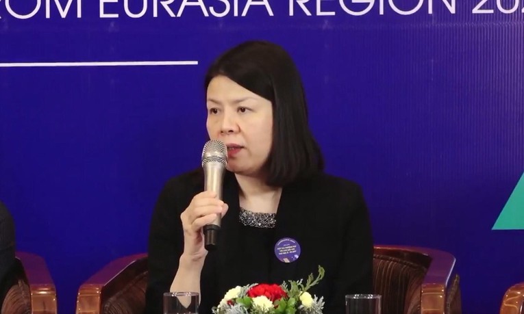 Vietnamese Trade Counselor in the European nation Nguyen Thi Hong Thuy.
