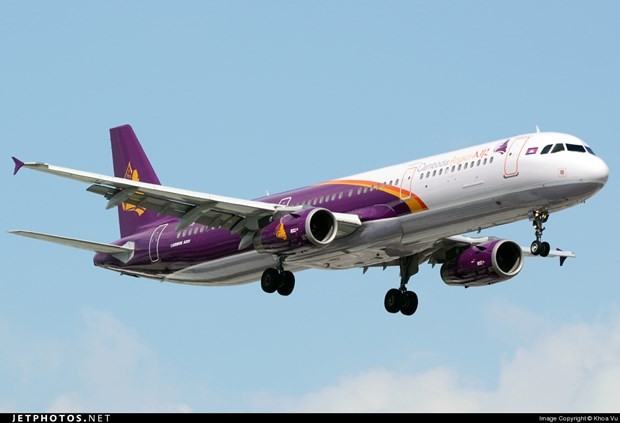 Cambodia Angkor Air (CAAir) announced on December 23 that it had successfully launched the first flight linking Cambodia's Siem Reap and Hanoi of Vietnam. Photo:flightnations.com