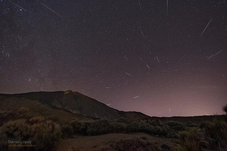 Quadrantids meteor shower. Photo: NASA