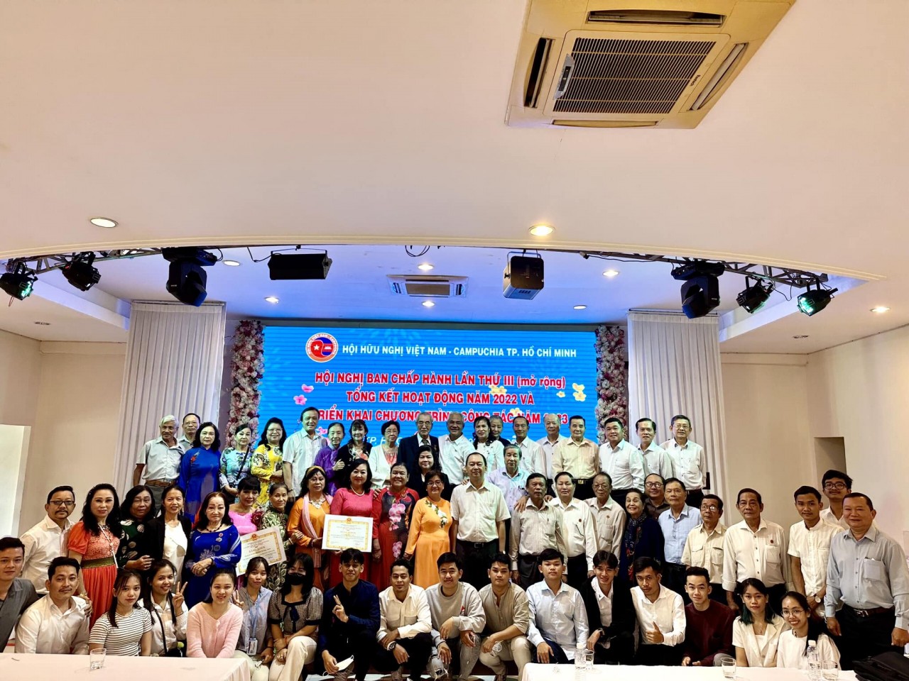 Ho Chi Minh City's Vietnam - Cambodia Friendship Association Focuses on Voluntary, Charity Work