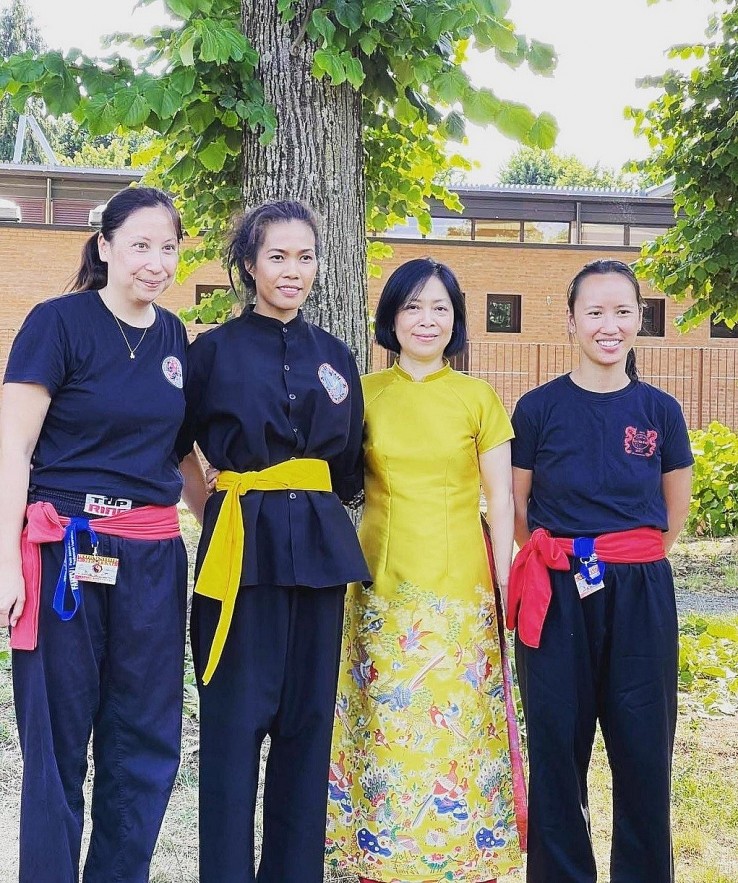 Vietnamese-Italian Couple Introduce Traditional Martial Arts to International Friends