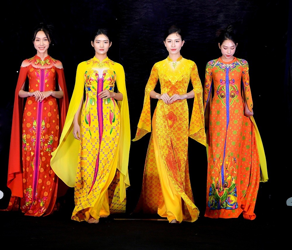 When Vietnams Ao Dai Meets Thai Silk