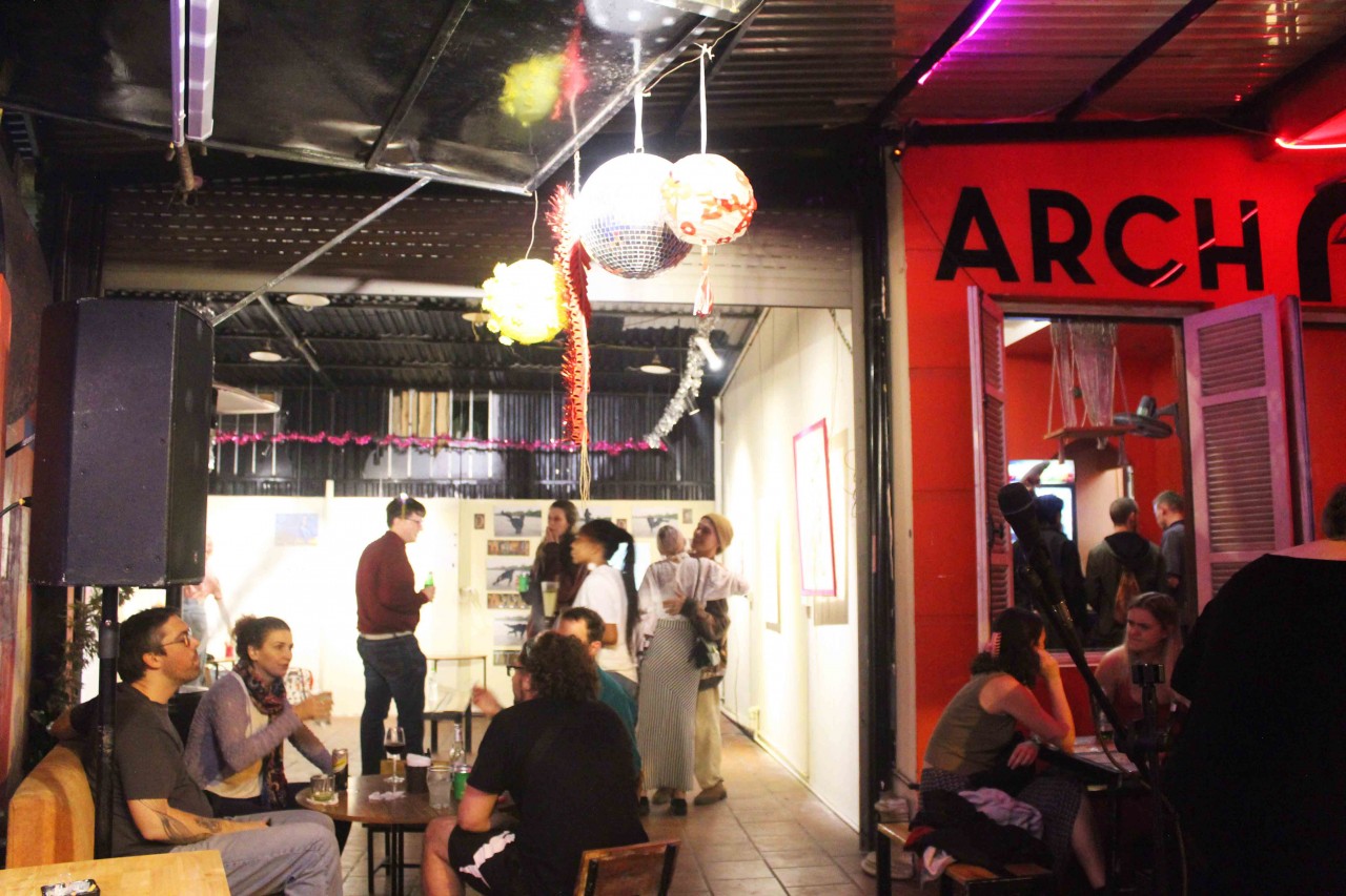 The groundfloor space at Arch Cafe and Bar (Photo: Jason Law)