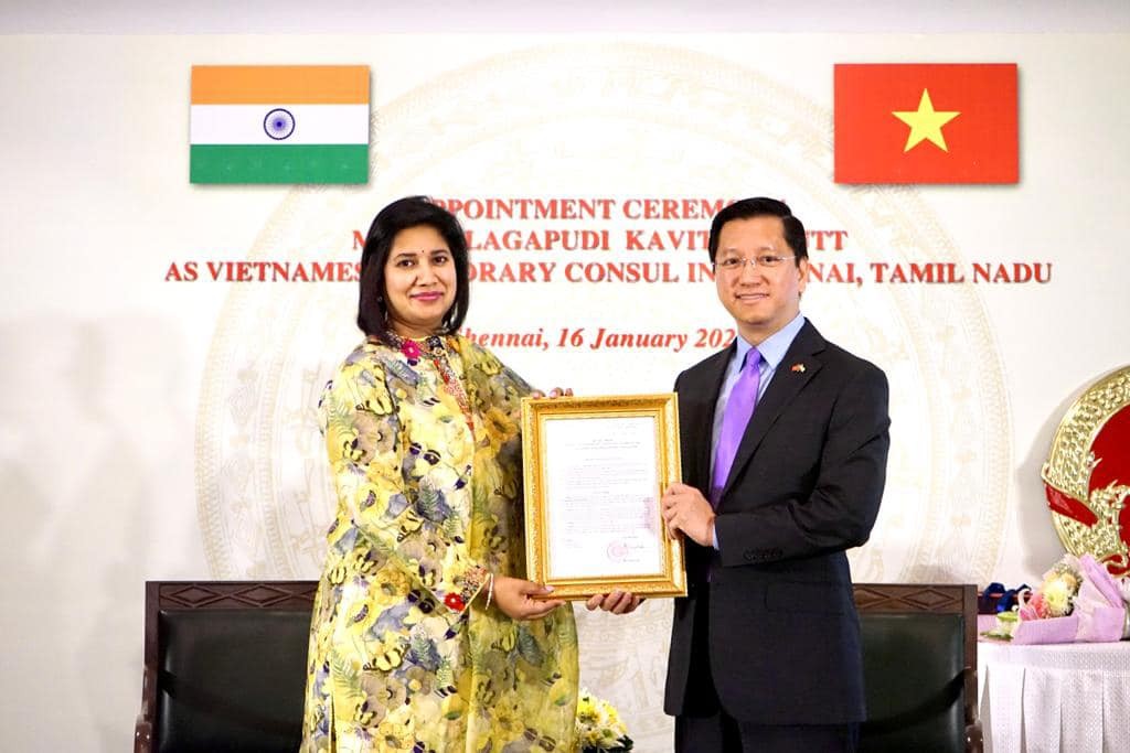 Honorary Consul of Vietnam in Indian State Appointed