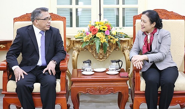 Diplomatic Representatives Share Impression of Tet