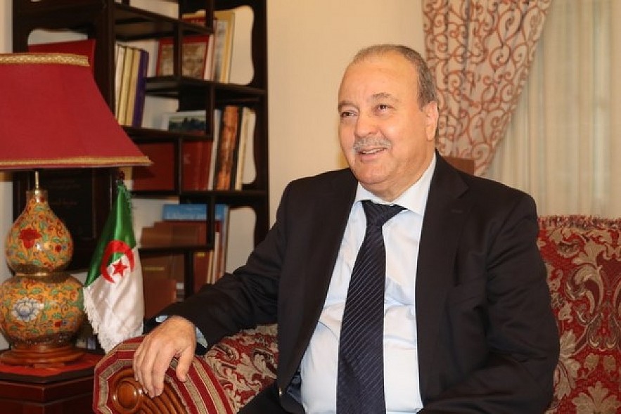 Algerian Ambassador to Vietnam Boubazine Abdelhamid. Photo: VNA