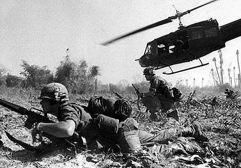 Soldiers of the 1st Cavalry Division as they were dropped at LZ-Xray.