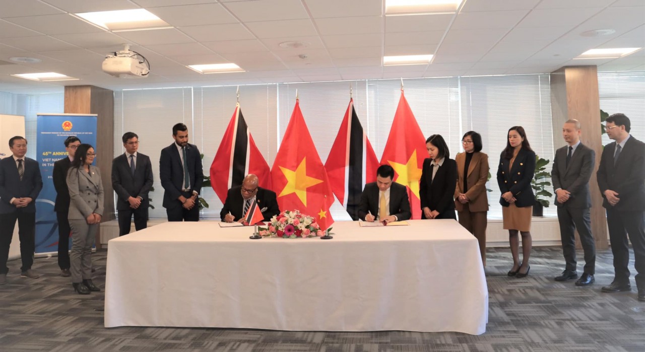 Vietnam Establishes Diplomatic Relations with Trinidad and Tobago