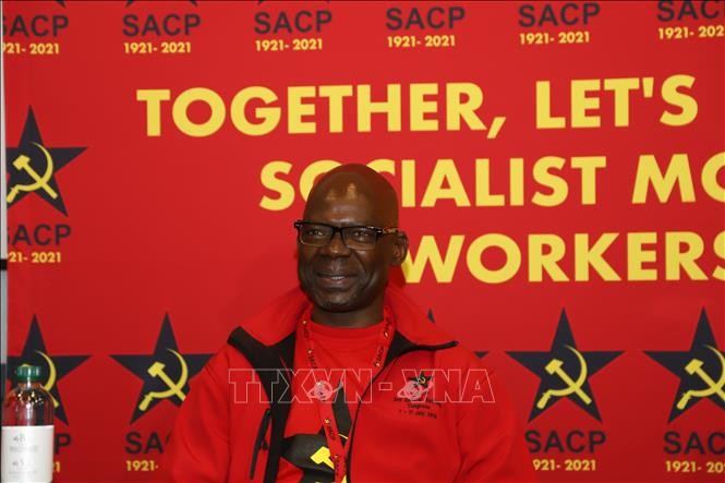 General Secretary of the South African Communist Party (SACP) Solly Mapaila. Photo: VNA