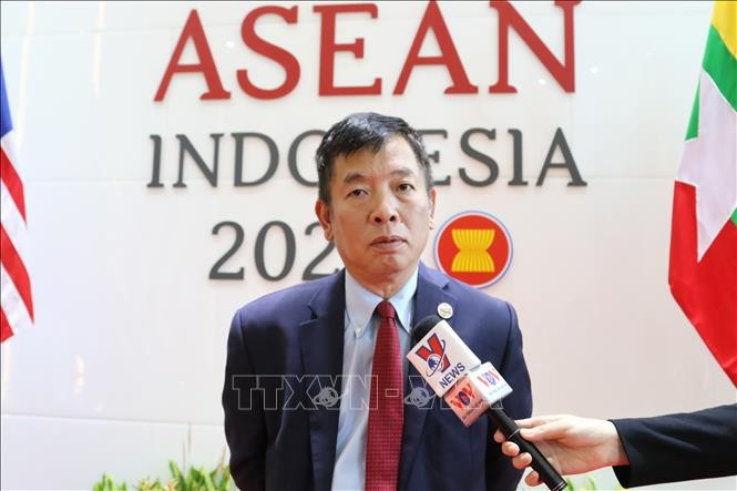 Ambassador Vu Ho, acting head of SOM ASEAN Vietnam. Photo: VNA