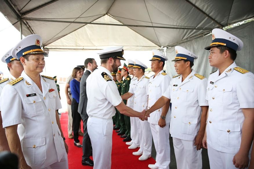 UK Royal Navy Ship Visits Ho Chi Minh City