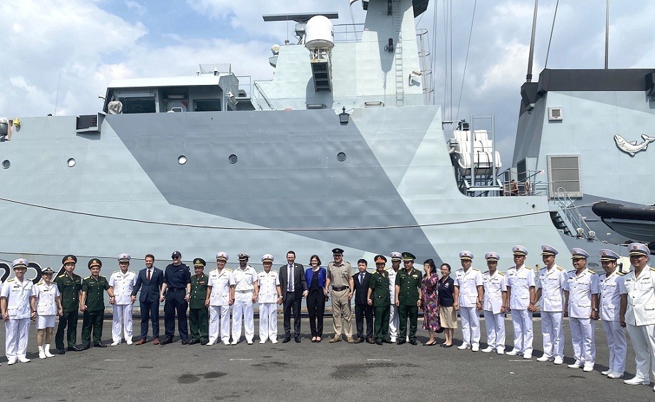 UK Royal Navy Ship Visits Ho Chi Minh City