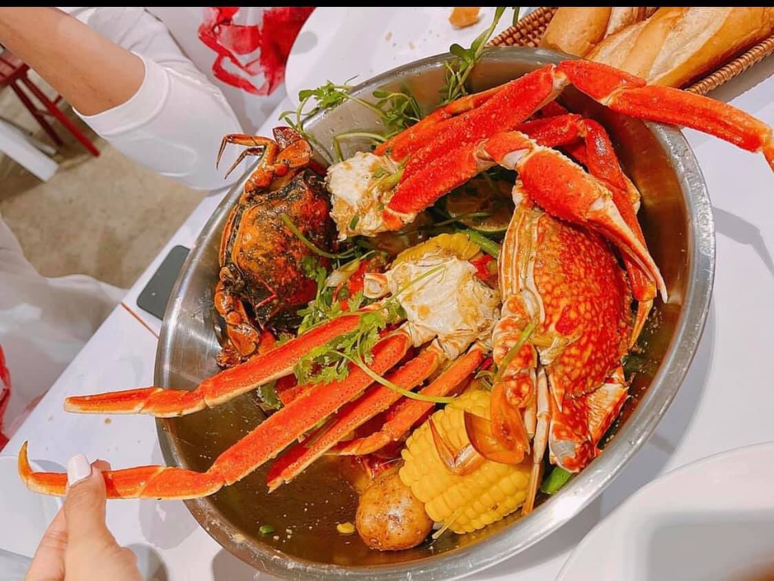 Steamed crabs. Photo: Crab House/Facebook