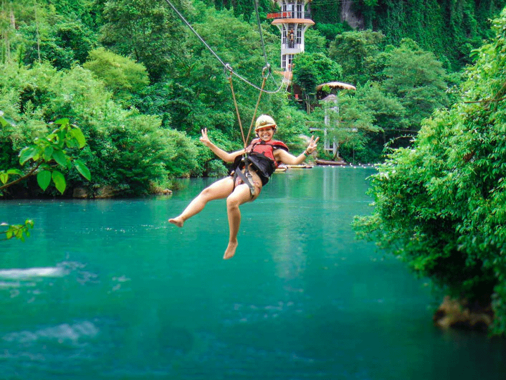 vietnam news today feb 10 phong nha ke bang among asias most thrilling zip line experiences