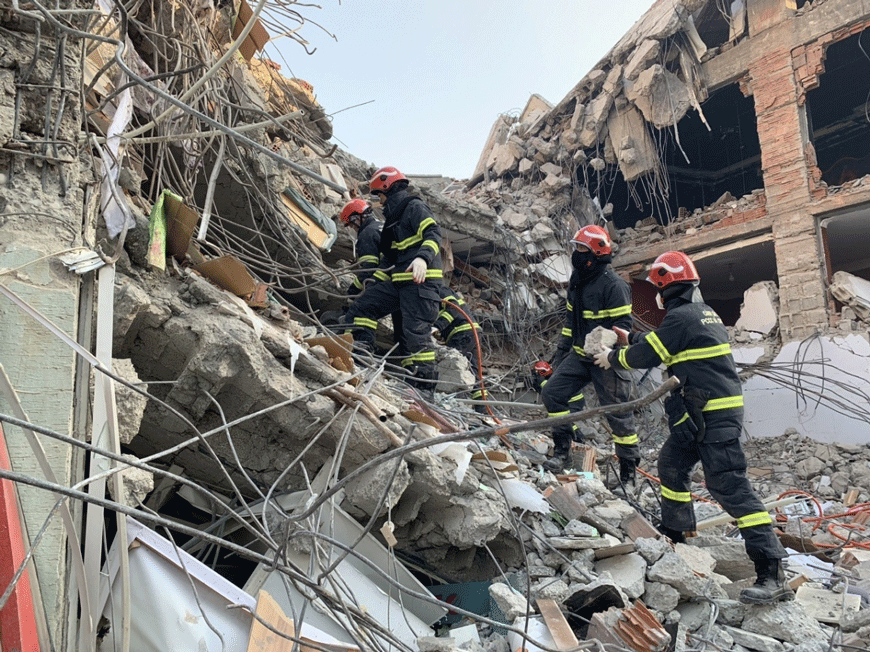 Search and rescue work is getting underway in Turkey.