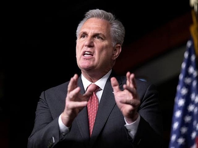 US House Speaker Kevin McCarthy Expresses Commitment to Deepen India-US ties