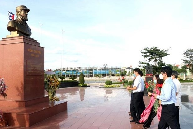 At the Fidel Castro Park in the central province of Quang Tri. Photo: VNA