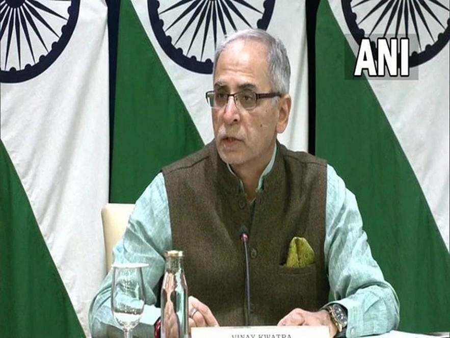 Foreign Secretary Vinay Kwatra. (ANI/Image) Image Credit: ANI