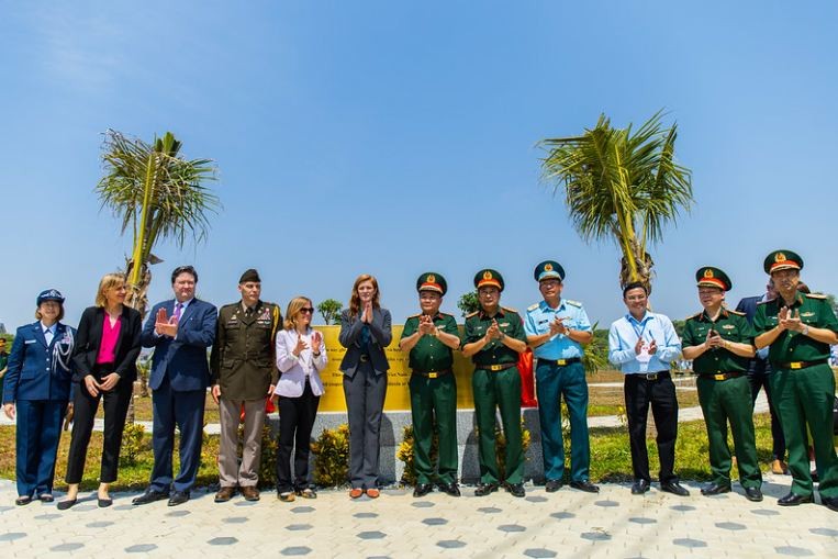 A park jointly built by the Ministry of National Defence of Vietnam and USAID. Photo: USAID