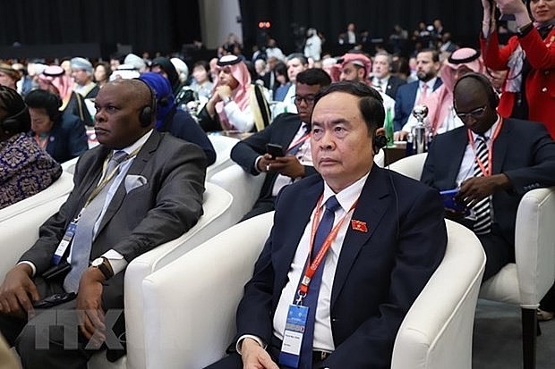 Permanent NA Vice Chairman Tran Thanh Man attends the opening ceremony of the 146th Inter-Parliamentary Union (IPU) Assembly in Bahrain. (Photo: VNA)