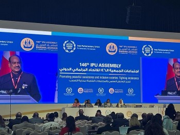 NA Vice Chairman Busy at 146th IPU Assembly