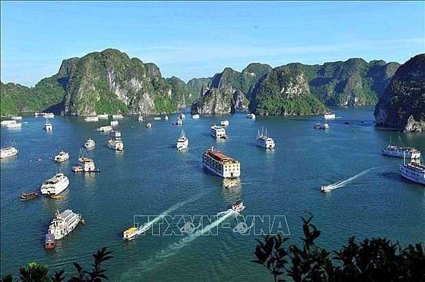 A view of Ha Long Bay (Photo: VNA)