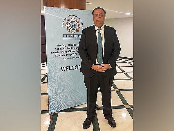 Pakistan Charge d'Affaires Salman Sharif attends meeting of ministries responsible for development of physical culture and sports of SCO nations (Image Credit: Twitter/@PakinIndia)