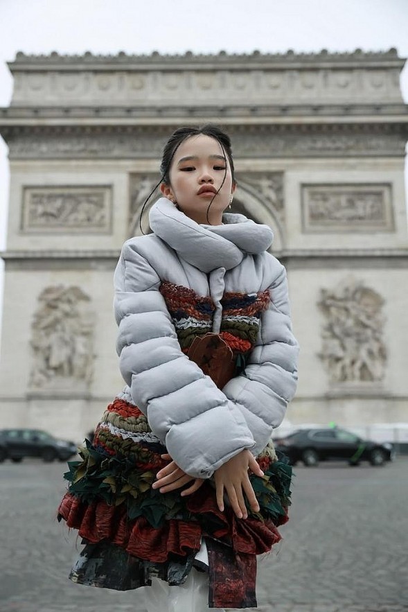 First Vietnamese Child Model to Perform at Paris Fashion Week