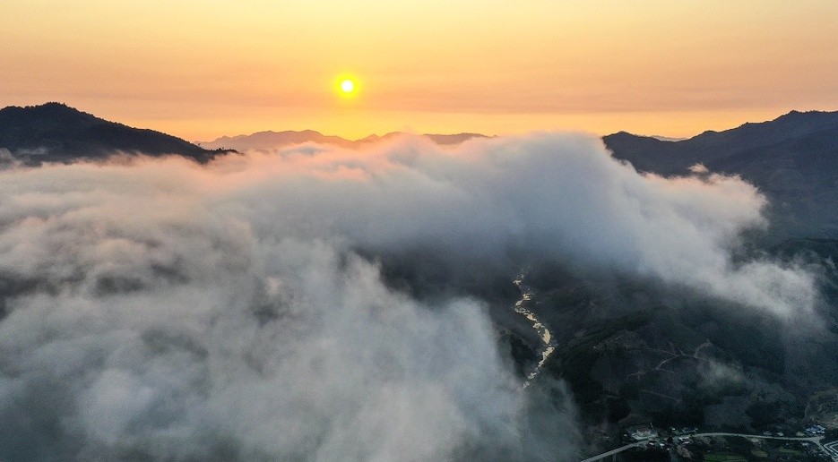 experience daybreak on truong son dong peak