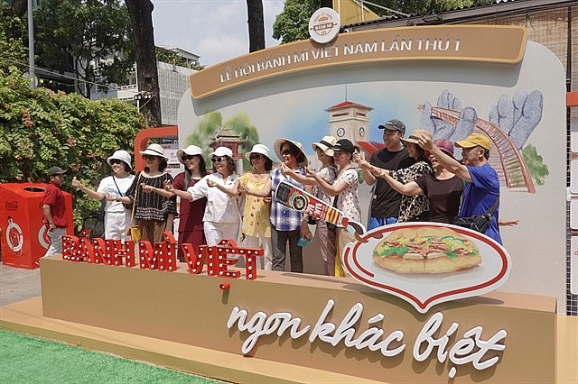 The first ever Việt Nam Bánh Mì Festival attracted many locals on the first day.