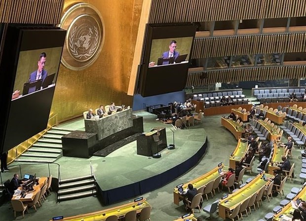 An overview of the UNGA discussion. Photo: VNA